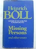 Missing persons, and other essays