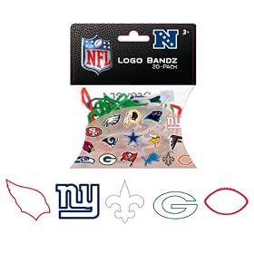 Forever Collectibles NFL National Football Conference Logo Bandz