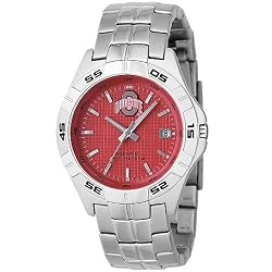 Fossil Men's LI2745 NCAA Ohio State Buckeyes Round Dial Watch
