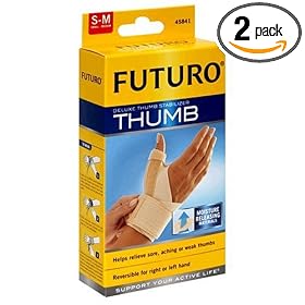Futuro Deluxe Thumb Stabilizer (Pack of 2)