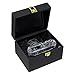 Fotodiox Crystal Rangefinder Camera Display Model - 2/3 of Real Life Size Replica of Leica M9 Camera w/ Summicron 28mm f/2 Lens; Paperweight, Book Shelf, Bookends, Paper Weight