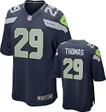 Earl Thomas Jersey: Home Navy Game Replica #29 Nike Seattle Seahawks Jersey