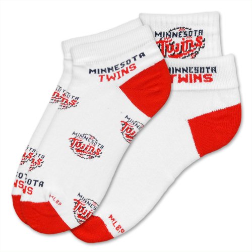 MLB Minnesota Twins Women's Socks (2 Pack), Medium 6-11