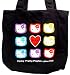 Hello Kitty Black Shopping/Book Tote Bag