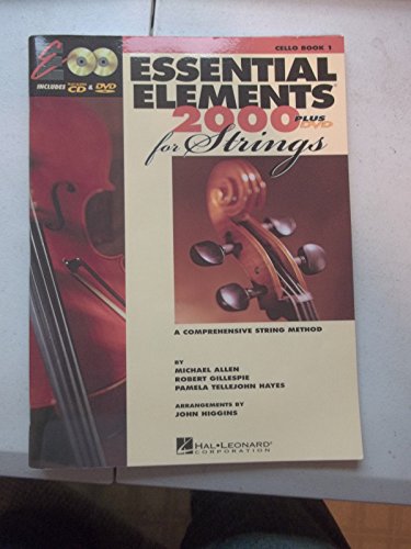 Essential Elements 2000 Plus DVD & CD for Strings - Cello Book 1 Essential Elements 2000 Plus DVD & CD for Strings - Cello Book 1