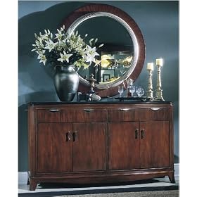 Advocate Credenza w/Granite Top by American Drew