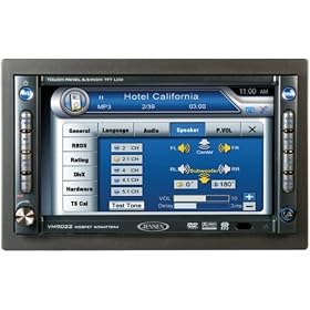 Jensen VM9022 6.5-Inch Motorized Touch-Screen Multimedia Receiver