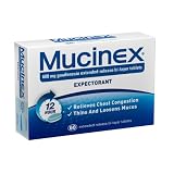 Mucinex Extended-Release Bi-Layer Tablets, 60 Count
