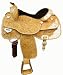 Full Tooled Close Contact Show Saddle by Showman