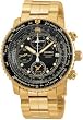 Seiko Men's SNA414 Flight Alarm Chronograph Watch