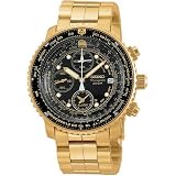 Seiko Mens Flight Alarm Chronograph Watch #SNA414 by Seiko