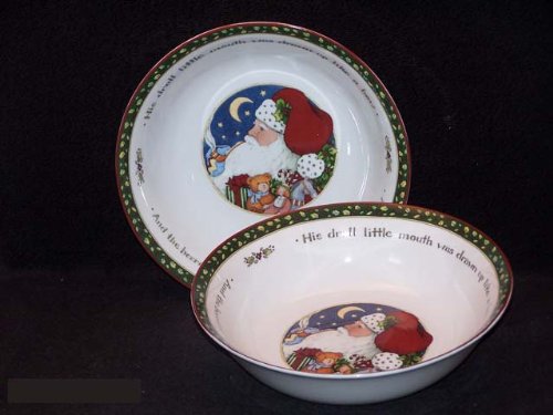 Best Cheap Portmeirion Studio A Christmas Story Vegetable Bowls, Set of 2