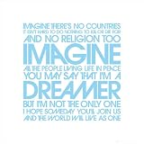GB eye Ltd, Panoramic Print, EMI - John Lennon, Imagine, (33x95cm)