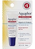 Aquaphor Lip Repair + Protect Lip Balm Sunscreen UVA/UVB SPF30, 0.35 oz