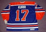 JARI KURRI Edmonton Oilers 1987 CCM Vintage Throwback Away NHL Hockey Jersey