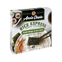 Annie Chun's Rice Express Sushi Wraps Sticky White Rice, 8.1-Ounce Package (Pack of 6)