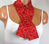 NEW AUTHENTIC COACH STITCHED OUTLINE PONYTAIL SCARF 98989 (Cranberry) Reviews