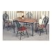 Third Party New : Set of 4 Hunter Green Finish Windsor Dining Side Chairs