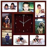 Wood Photo Frame Quartz Clock
