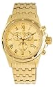Burgmeister Royal Diamond BM121-279 Chronograph IP Gold 12 Diamanten Datum/Wochentag