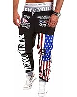 Amoin Mens Casual Pants Trousers Jogger Jogging Sports Sweatpants