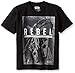 Star Wars Little Boys' Toddler T-Shirt, Star Black, 4T