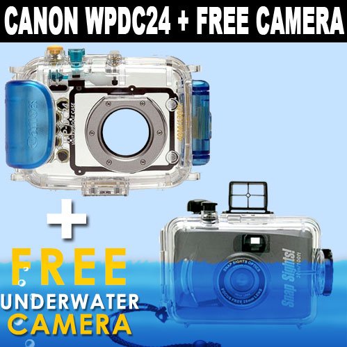 Canon WP-DC24 Waterproof Case for Canon Powershot SD790IS Digital Cameras