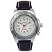Timex Mens Expedition Vibrating Easy-Set Alarm Watch with Brown Leather Band
