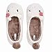 MiYang Women's Super Soft Bunny Ballerina Slipper
