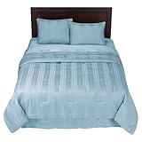 Fieldcrest® Luxury Reversible Comforter Set - Cool Sky (Queen)