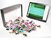 Photo Jigsaw Puzzle of Polaroid of colourful stripes created by coloured fluorescent tubes from Robert Harding