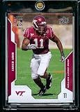 2008 Upper Deck Draft Edition # 100 Xavier Adibi (RC) - Virginia Tech - Rookie Football Card - MINT CONDITION!
