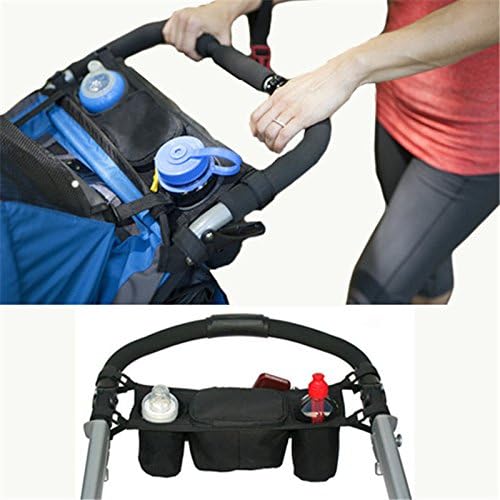 Pram Buggy Stroller Food Holder Storage Bag Pushchair Cup Bottle Drink Organiser