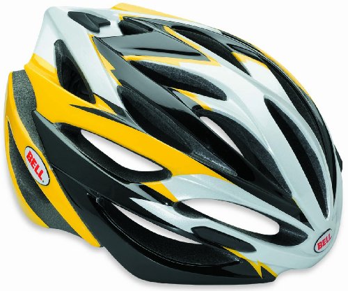 Bell Array Bike Helmet (Black/Yellow, Large)