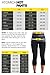 Zaggora New Hotpants Slimming Neoprene Weight Loss Atomica Print Capri, Women's, Black