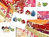 Angry Birds:5 Angry Birds+1 Green Pig Soft Plush Toy Doll Set 3.5