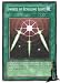 YuGiOh 5D's Spellcaster's Command Structure Deck Single Card Swords of Revealing Ligh...