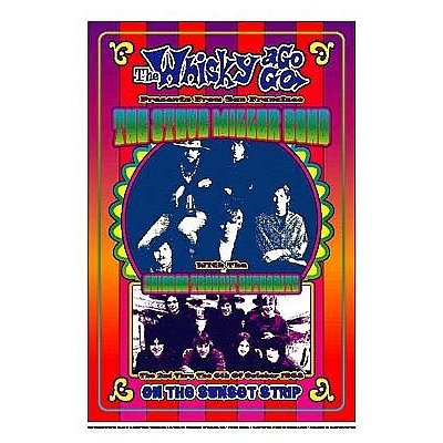 (14x20) Dennis Loren Steve Miller Band Whisky-A-Go-Go Los Angeles 1968 Music Poster Print