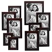 Linear Wood Frames 10-pc. Set - Walnut