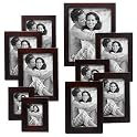 Linear Wood Frames 10-pc. Set - Walnut
