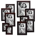 Linear Wood Frames 10-pc. Set - Walnut
