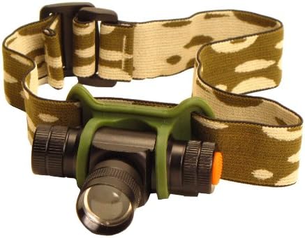 Phoebus Tactical RHL-5 Rescue 5 Focusing LED Head Lamp with Strobe, Black