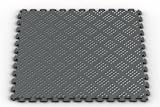 Norsk-Stor, Raised Diamond Garage Flooring, 6 Pack - Metallic Graphite