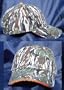 Camouflage Camo Blank Hat/Cap - Hunting Baseball, Golf - Grey/Dark Green
