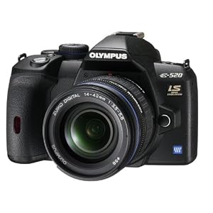 Olympus E-420 SLR-Digitalkamera (10 Megapixel, Live-View) Komachi Kit Olympus E-420 SLR-Digitalkamera (10 Megapixel, Live-View) Komachi Kit