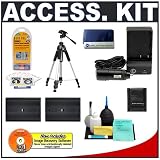 Buy 2 Replacement Pentax D-LI50 Batteries and Mini Battery Charger + Accessory for the... by CTA