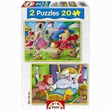 Educa Classic Tales Puzzles Puss N Boots & Little Red Riding Hood