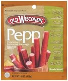 Old Wisconsin Snack Sticks, Pepperoni, 6-Ounce by Old Wisconsin Lowest Price