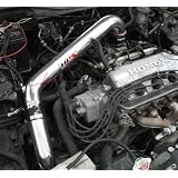 96-00 Honda Civic DX LX CX HPS Cold Air Intake System Kit Polished 97 98 99 by HPS
