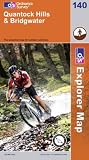 Quantock Hills and Bridgwater (OS Explorer Map)